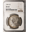 USA. Morgan Dolar 1900, Filadelfia - NGC MS 63