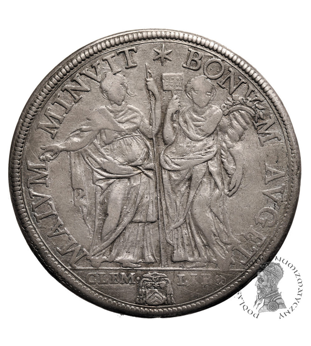 Państwo Kościelne / Watykan, Klemens X 1670-1676. Piastra 1671, ANN II, Rzym