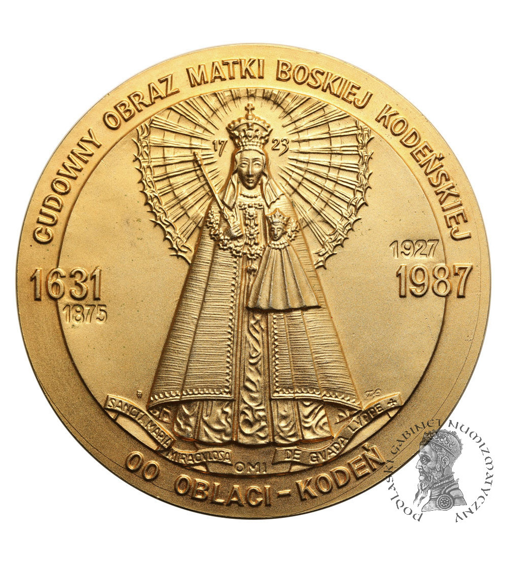 Polska, PRL (1952-1989), Kodeń. Medal 1987. Mikołaj Sapieha 1581-1644 - RZADKI