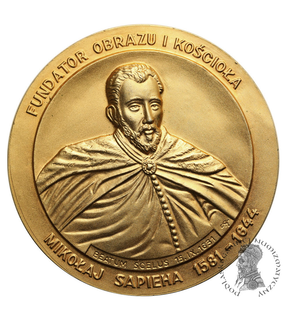 Polska, PRL (1952-1989), Kodeń. Medal 1987. Mikołaj Sapieha 1581-1644 - RZADKI