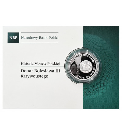 Poland. 10 Zlotych 2014, History of the Polish Coins - Denarius of Boleslaw III Krzywousty - Proof
