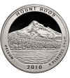 USA. 1/4 Dollar “Washington Quarter” 2010 S, San Francisco, Mount Hood, Oregon