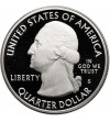 USA. 1/4 Dollar “Washington Quarter” 2010 S, San Francisco, Hot Springs, Arkansas