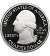 USA. Silver 1/4 Dollar “Washington Quarter” 2010 S, San Francisco, Grand Canyon, Arizona