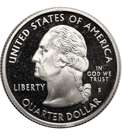 USA. Silver 1/4 Dollar “Washington Quarter” 2008 S, San Francisco, New Mexico 1912