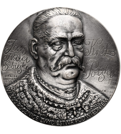 Polska, PRL (1952-1989). Medal 1983, Jan III Sobieski Król Polski, 300 rocznica zwycięstwa pod Wiedniem