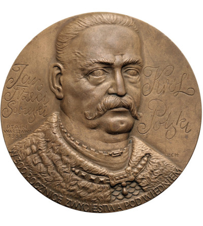 Polska, PRL (1952-1989). Medal 1983, Jan III Sobieski Król Polski, 300 rocznica zwycięstwa pod Wiedniem