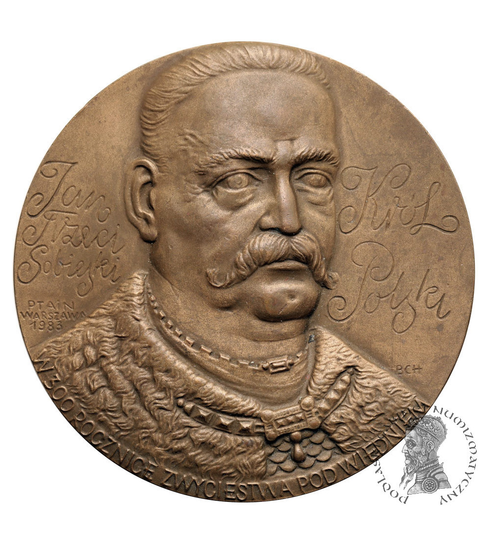 Poland, PRL (1952-1989). Medal 1983, Jan III Sobieski, King of Poland, 300th anniversary of the Victory at Vienna