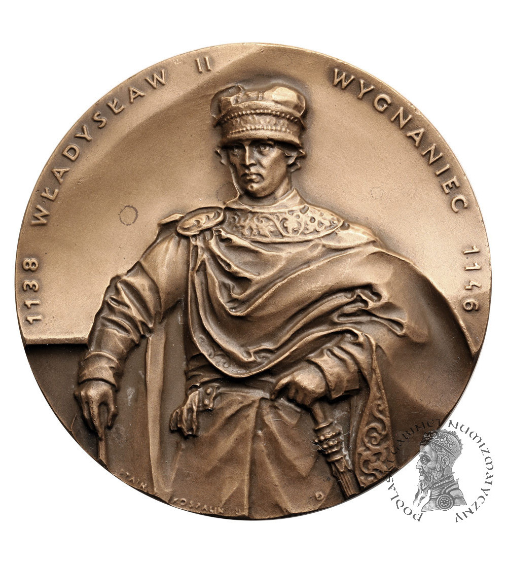 Poland, PRL (1952-1989), Koszalin. Medal 1989, Wladyslaw II the Exile 1138-1146