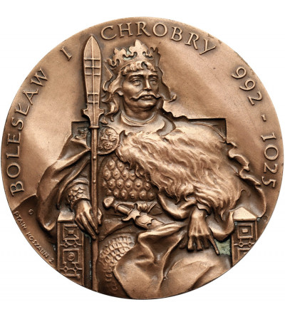 Poland, PRL (1952-1989), Koszalin. Medal 1986, Boleslaw I Chrobry 992-1025