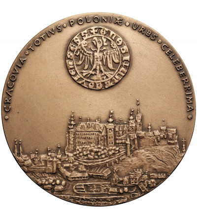Poland, PRL (1952-1989). Medal 1988, 100 Years of the Krakow Numismatic Society