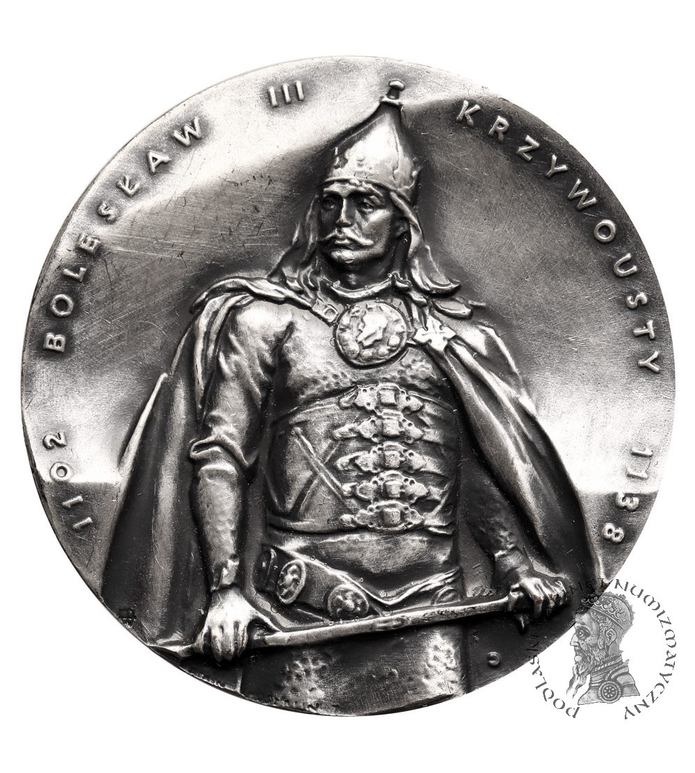 Poland, PRL (1952-1989). Small medal 1988 (40 mm) Bolesław Krzywousty, Koszalin Series