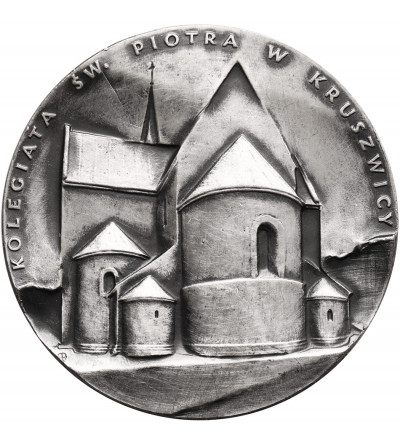 Poland. Small medal 1990 (40 mm), PTAiN Koszalin - Mieszko III Stary (Mieszko the Old)
