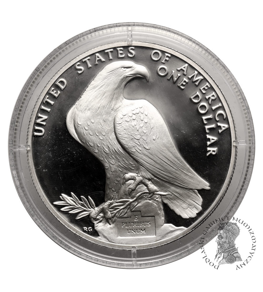 USA. 1 Dollar 1984 S, San Francisco, 1984 Summer Olympics, Los Angeles - Proof