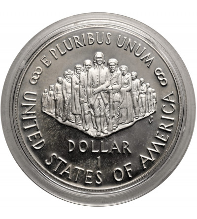 USA. 1 Dollar 1987 S, San Francisco, 200th Anniversary of the Constitution - Proof