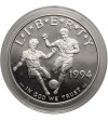 USA. 1 dolar 1994 S, San Francisco, Mistrzostwa Świata w Piłce Nożnej - Proof