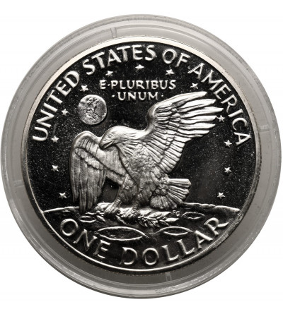 USA. 1 Dollar 1971 S, San Francisco, "Eisenhower Dollar" - Proof