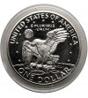 USA. 1 dolar 1971 S, San Francisco, "Eisenhower Dollar" - Proof