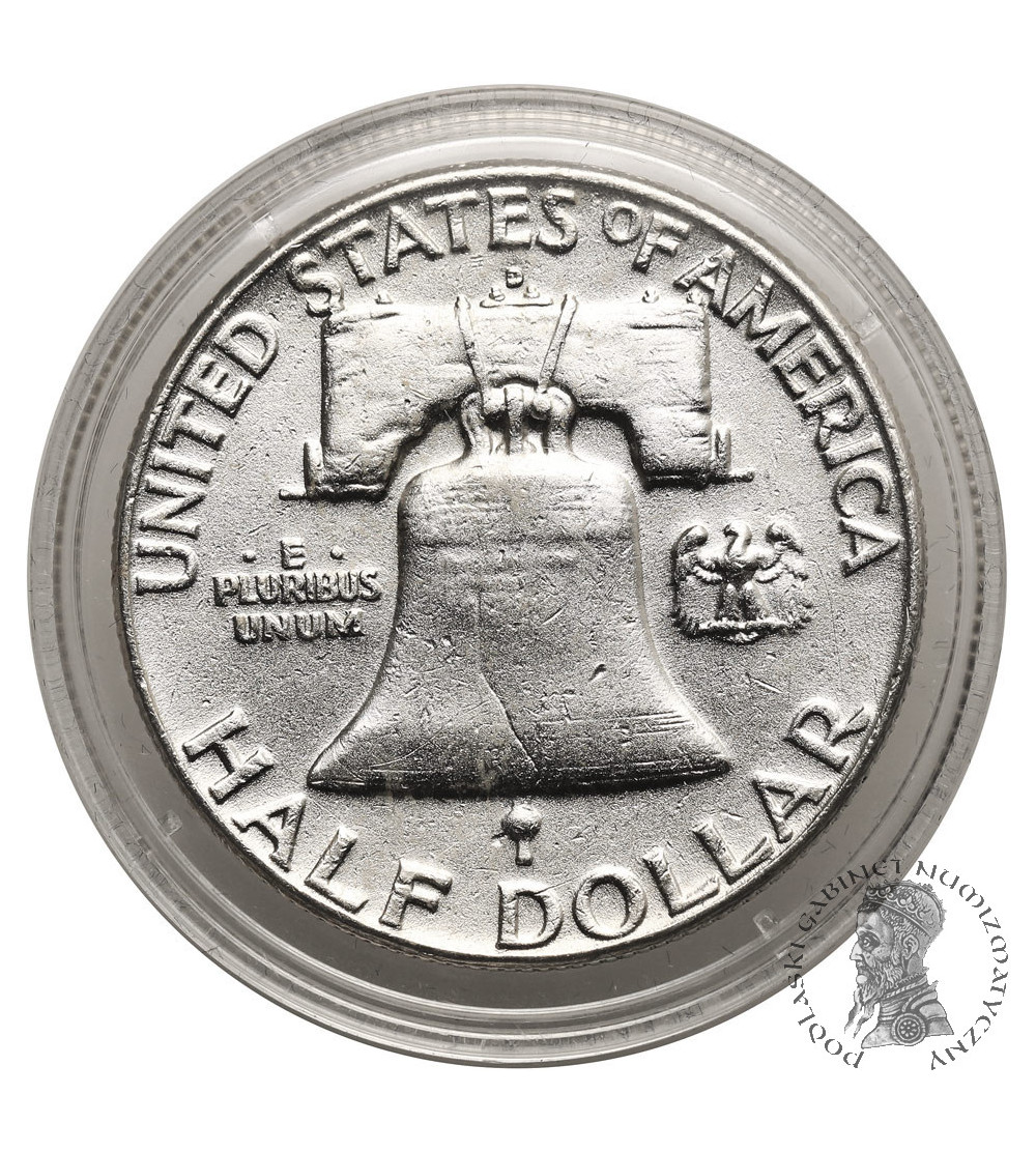 USA. 1/2 Dollar 1962 D, Denver - "Franklin Half Dollar"