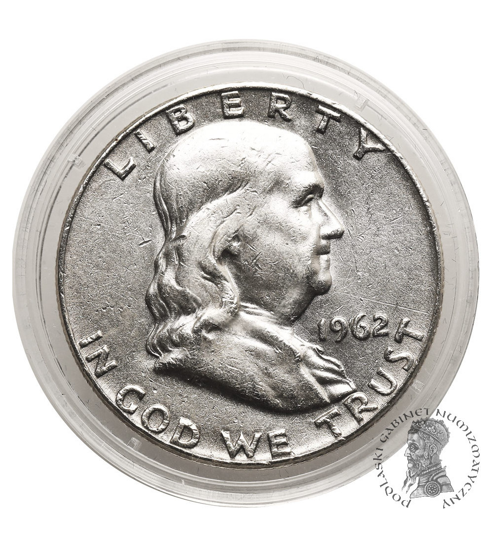 USA. 1/2 dolara 1962 D, Denver - ,,Franklin Half Dollar"