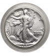 USA. 1/2 dolara 1941, Filadelfia - "Walking Liberty Half Dollar"