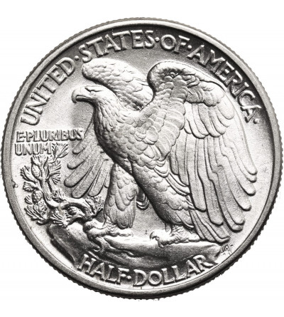 USA. 1/2 Dollar 1943, Philadelphia - “Walking Liberty Half Dollar”