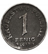 Królestwo Polskie. 1 fenig 1918 FF, Stuttgart