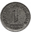 Królestwo Polskie. 1 fenig 1918 FF, Stuttgart