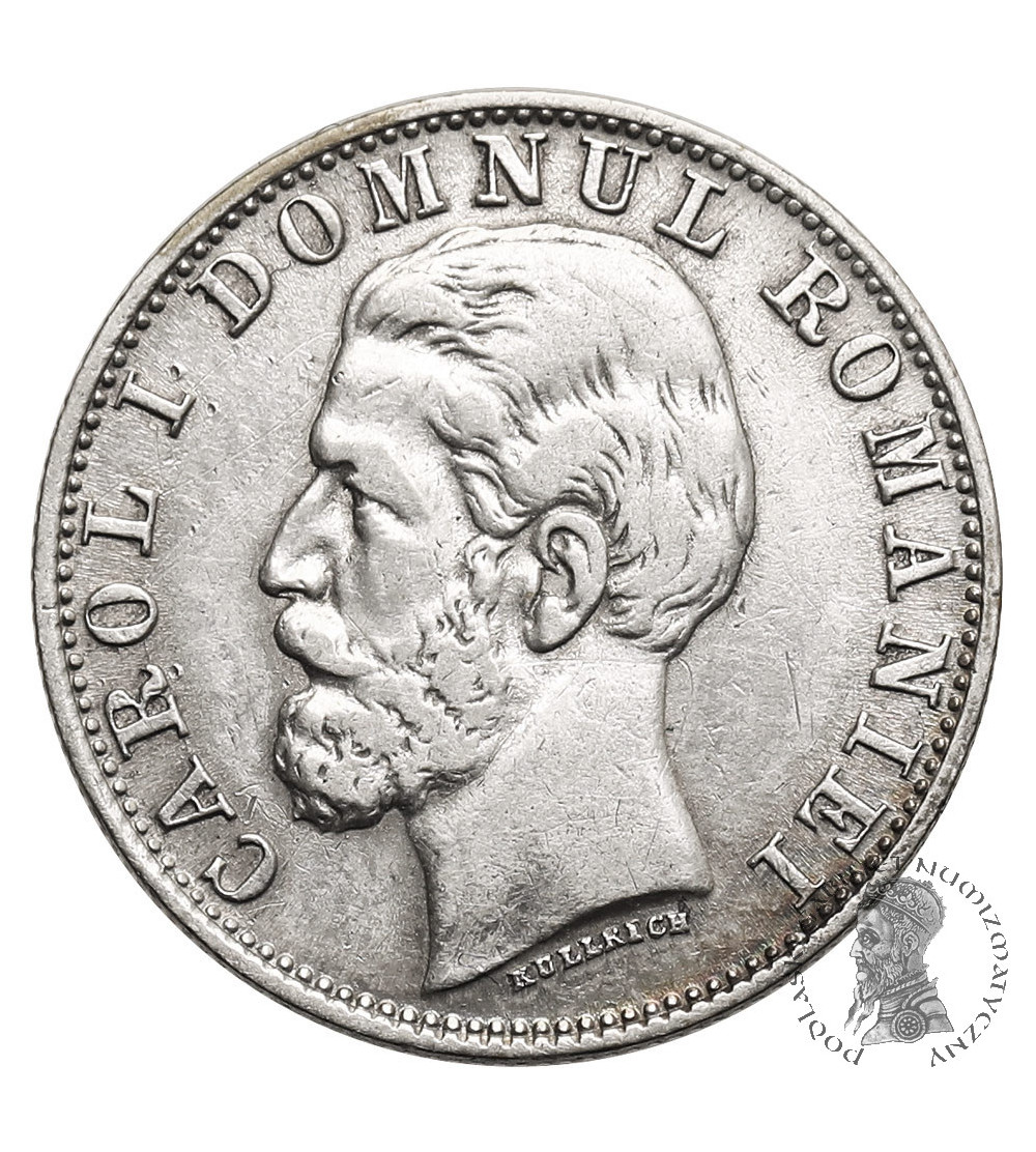 Romania, Carol I (1866-1914). 50 Bani 1881 V