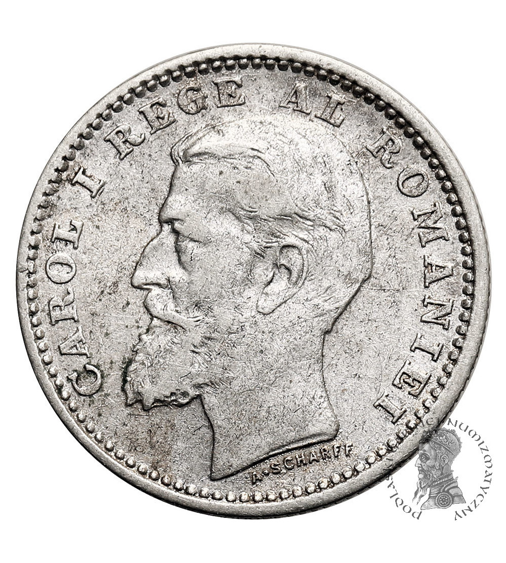 Romania, Carol I (1866-1914). 50 Bani 1900