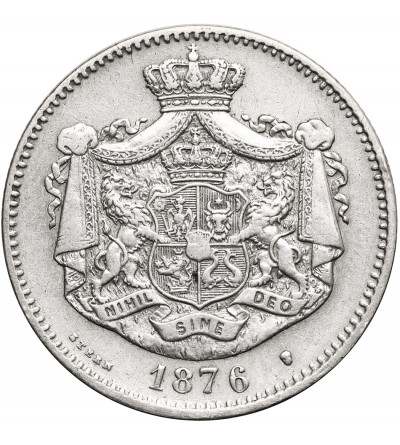 Rumunia, Karol I (1866-1914). 2 Lei 1876 (b), Bruksela