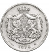 Rumunia, Karol I (1866-1914). 2 Lei 1876 (b), Bruksela
