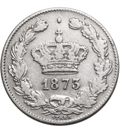 Rumunia, Karol I (1866-1914). 50 Bani 1873 (b)