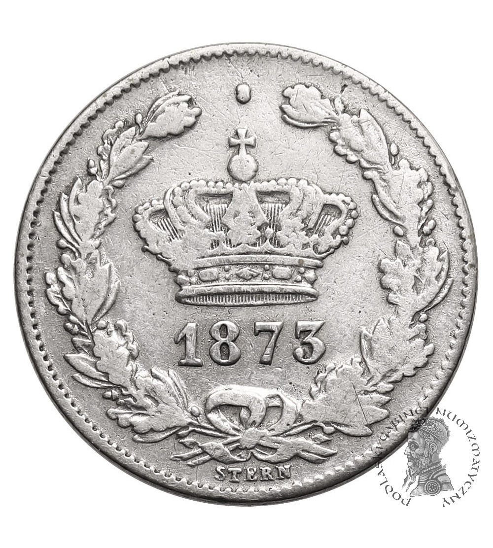Romania, Carol I (1866-1914). 50 Bani 1873 (b)