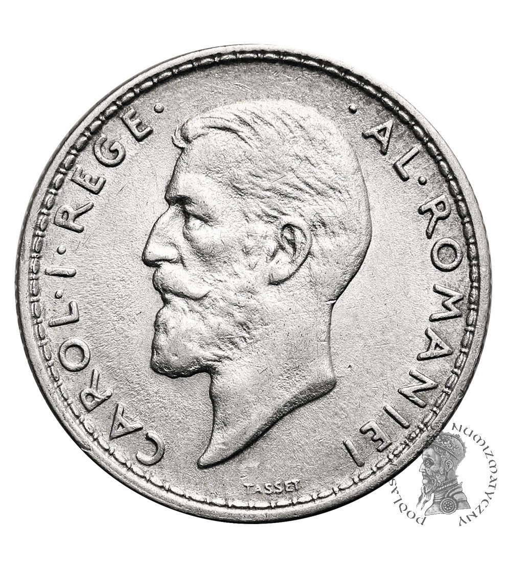 Rumunia, Karol I (1866-1914). 1 Leu 1914