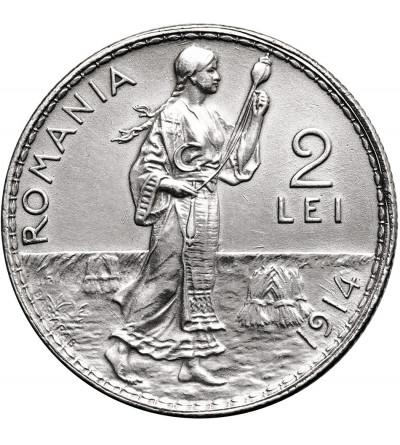 Rumunia, Karol I (1866-1914). 2 Lei 1914
