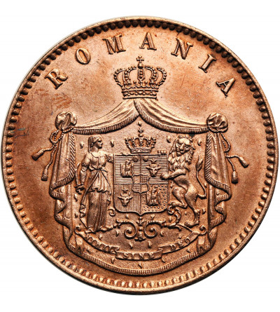 Rumunia, Karol I (1866-1914). 10 Bani 1867, HEATON