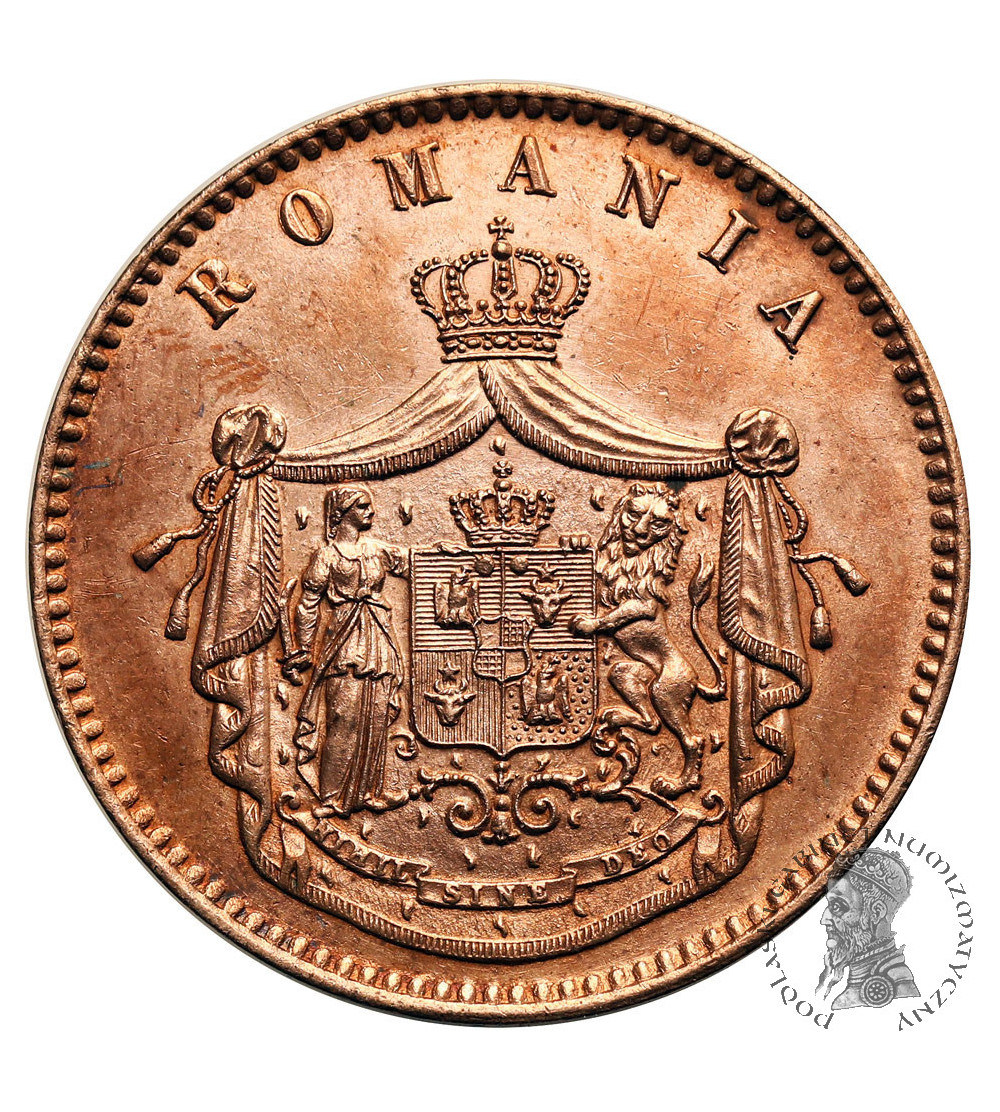 Rumunia, Karol I (1866-1914). 10 Bani 1867, HEATON