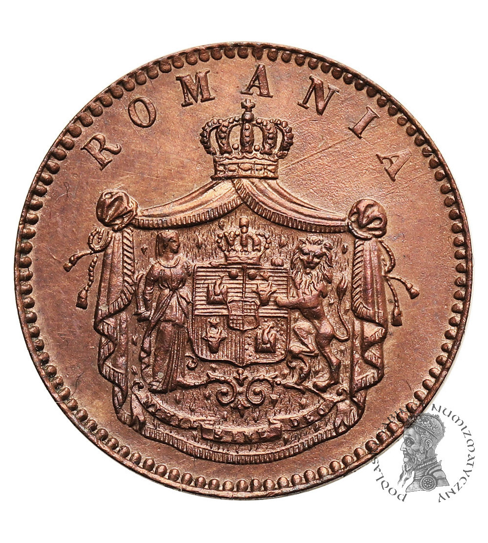 Romania, Carol I (1866-1914). 2 Bani 1867, WATT & Co., Birmingham Mint