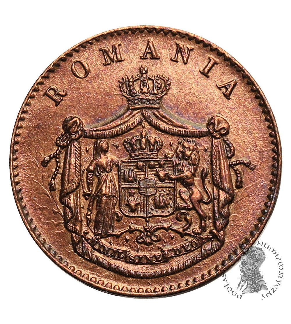 Romania, Carol I (1866-1914). 1 Banu 1867 H, Heaton and Sons