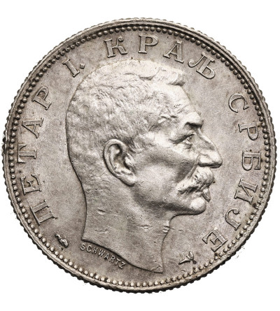 Serbia, Piotr I (1903-1918). 2 Dinary 1915