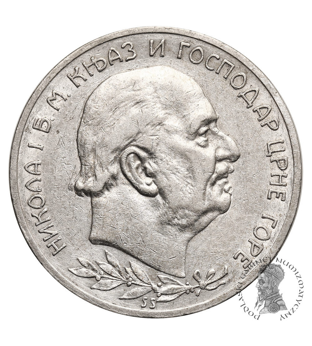 Montenegro, Nicholas I (1860-1918). 2 Perpera 1910