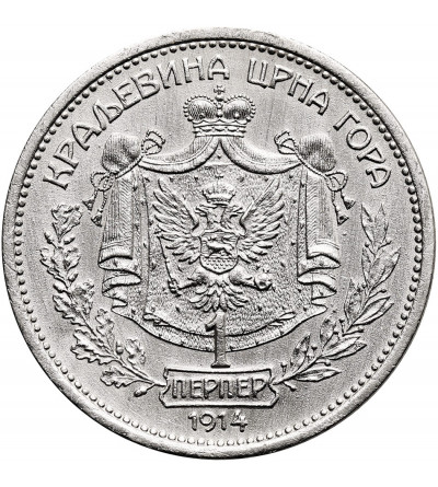 Czarnogóra, Mikołaj I (1860-1918). 1 Perper 1914