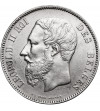 Belgia, Leopold II (1865-1909). 5 franków 1873, DES BELGES