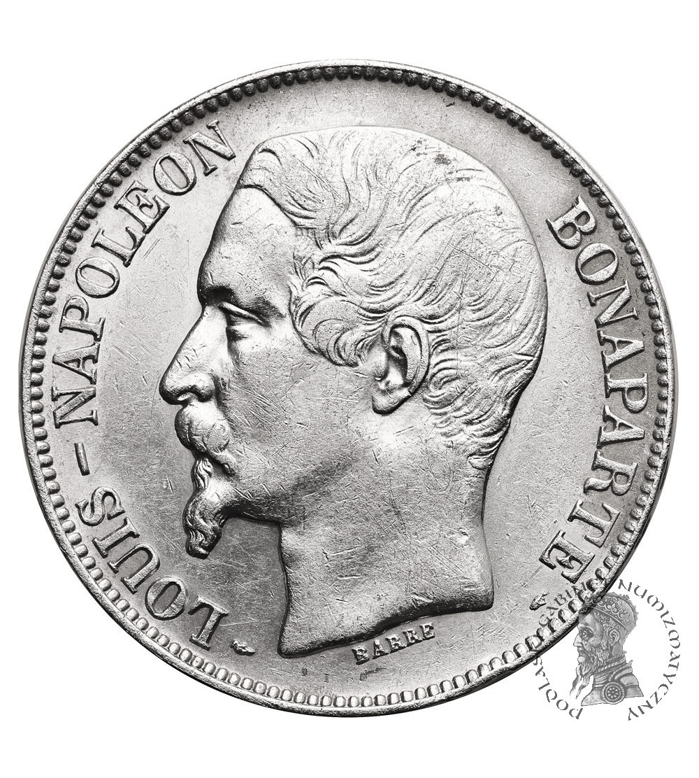France, Napoleon III (1852-1970). 5 Francs 1852 A (Paris)