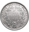 Francja, Druga Republika (1848-1852). 5 franków 1851 A, Paryż, Ceres