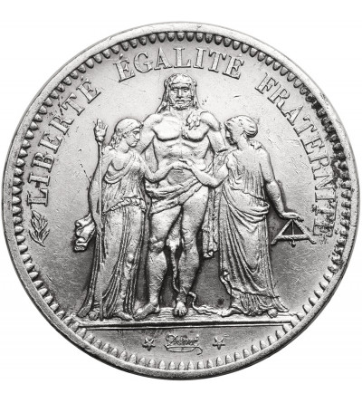 Francja, Druga Republika 1848-1851. 5 franków 1849 A, Paryż, Herkules