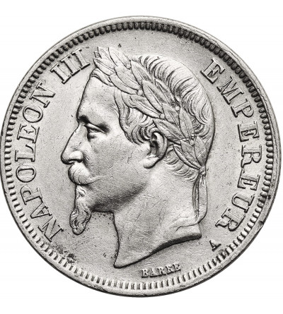 France, Napoleon III (1852-1870). 2 Francs 1867 A, Paris