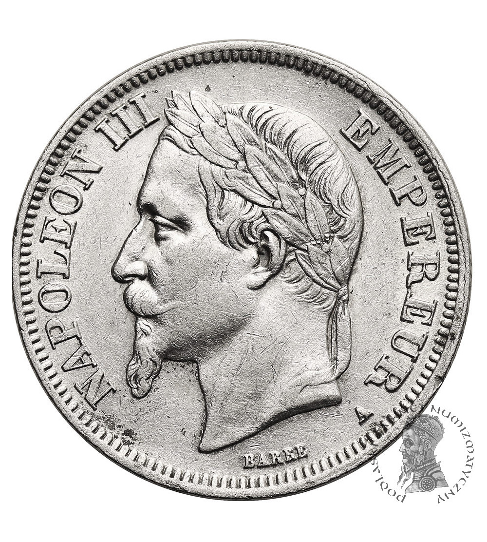 France, Napoleon III (1852-1870). 2 Francs 1867 A, Paris