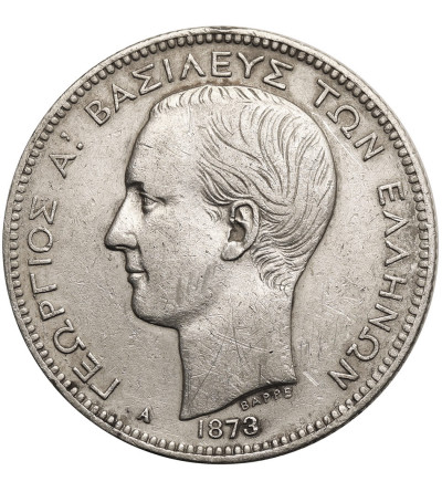 Grecja, Jerzy I (1863-1913). 2 drachmy 1873